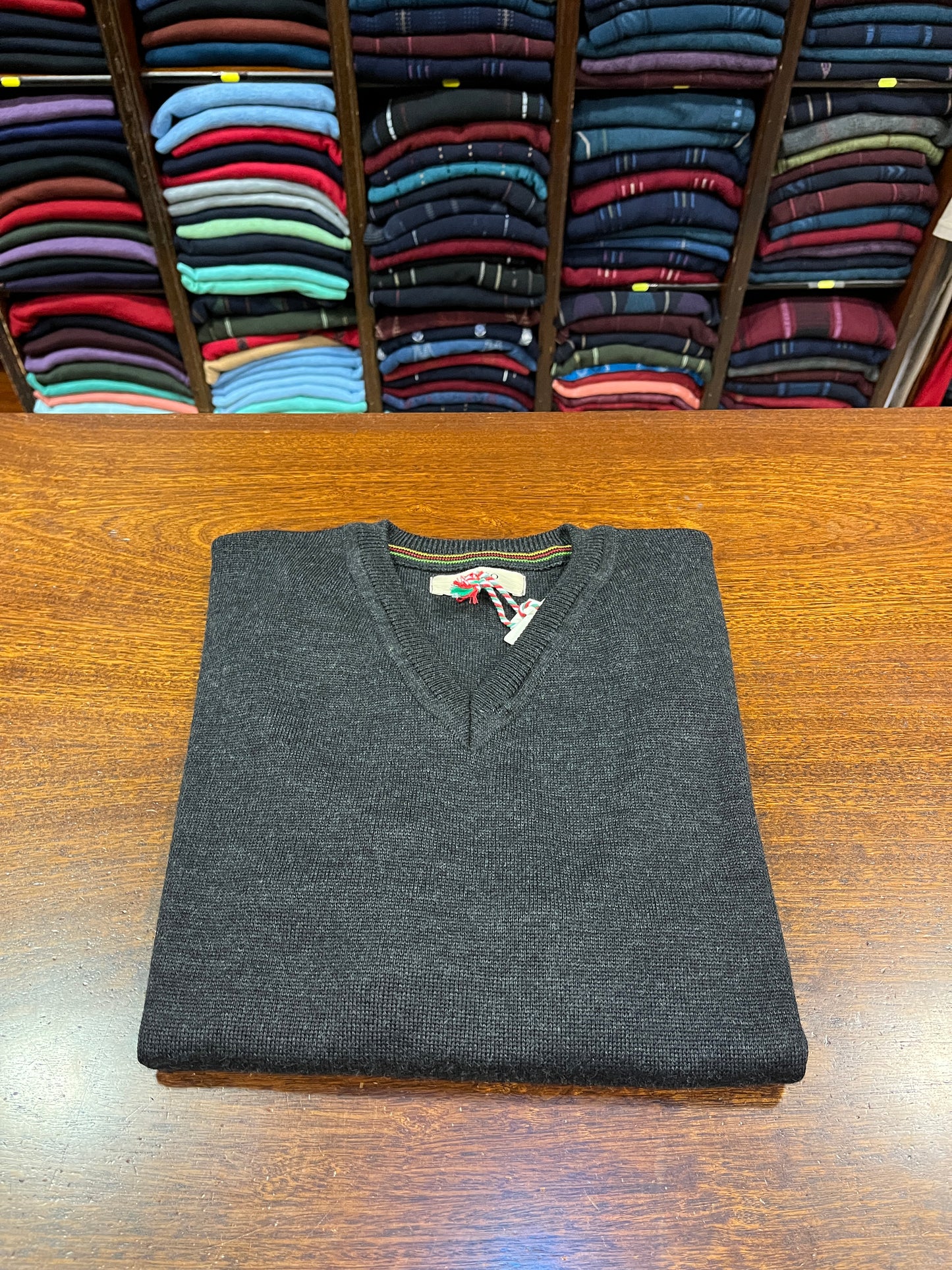 Wool Vee Neck