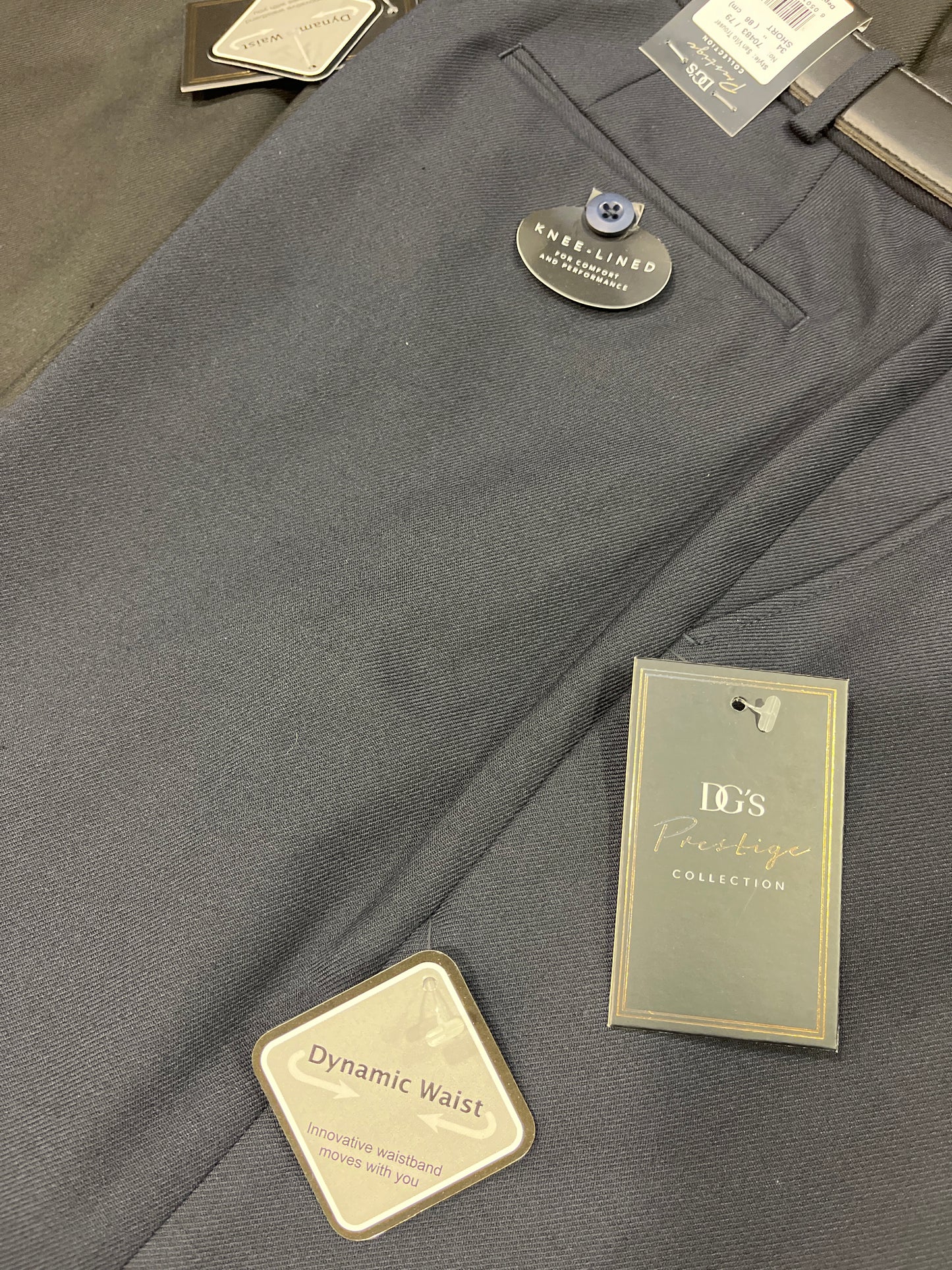 D & G Stretch Wool Trousers