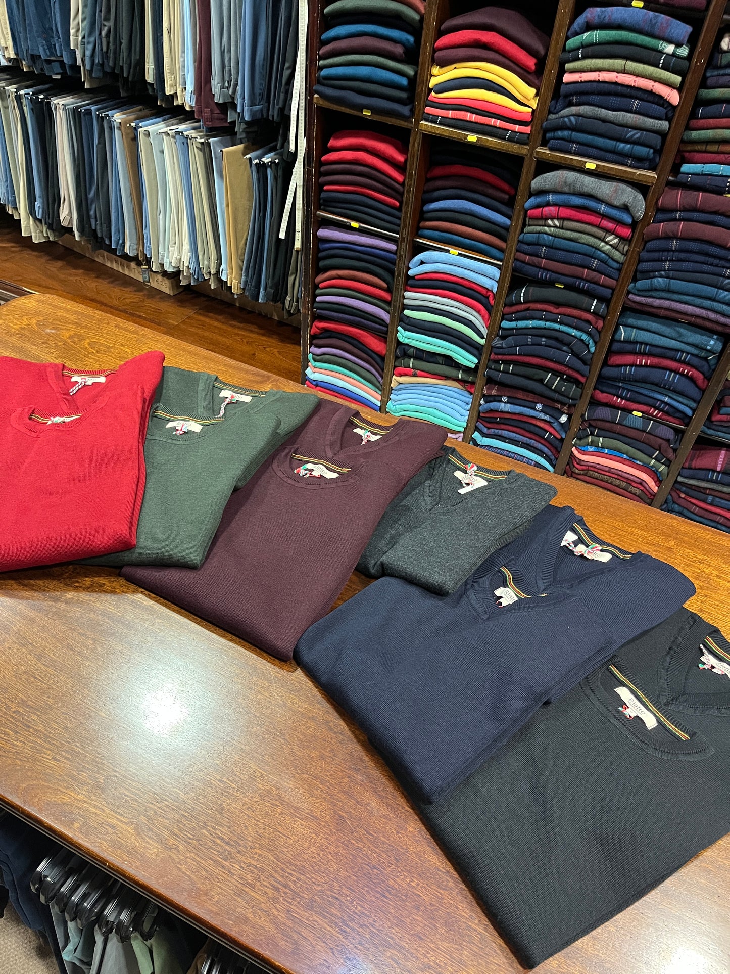 Wool Vee Neck