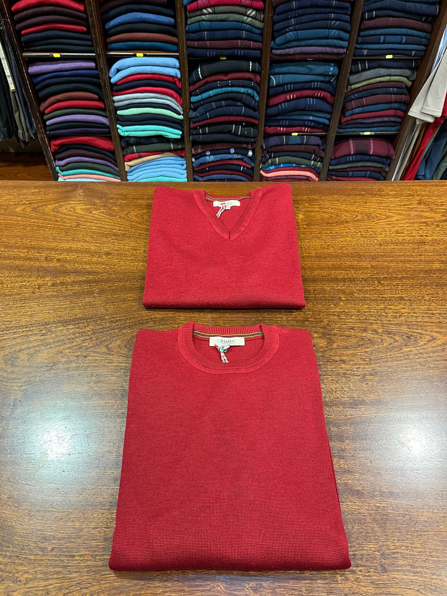 Wool Vee Neck