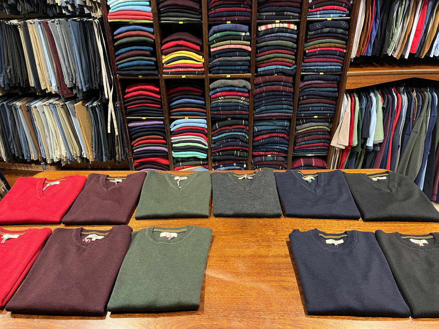 Wool Vee Neck