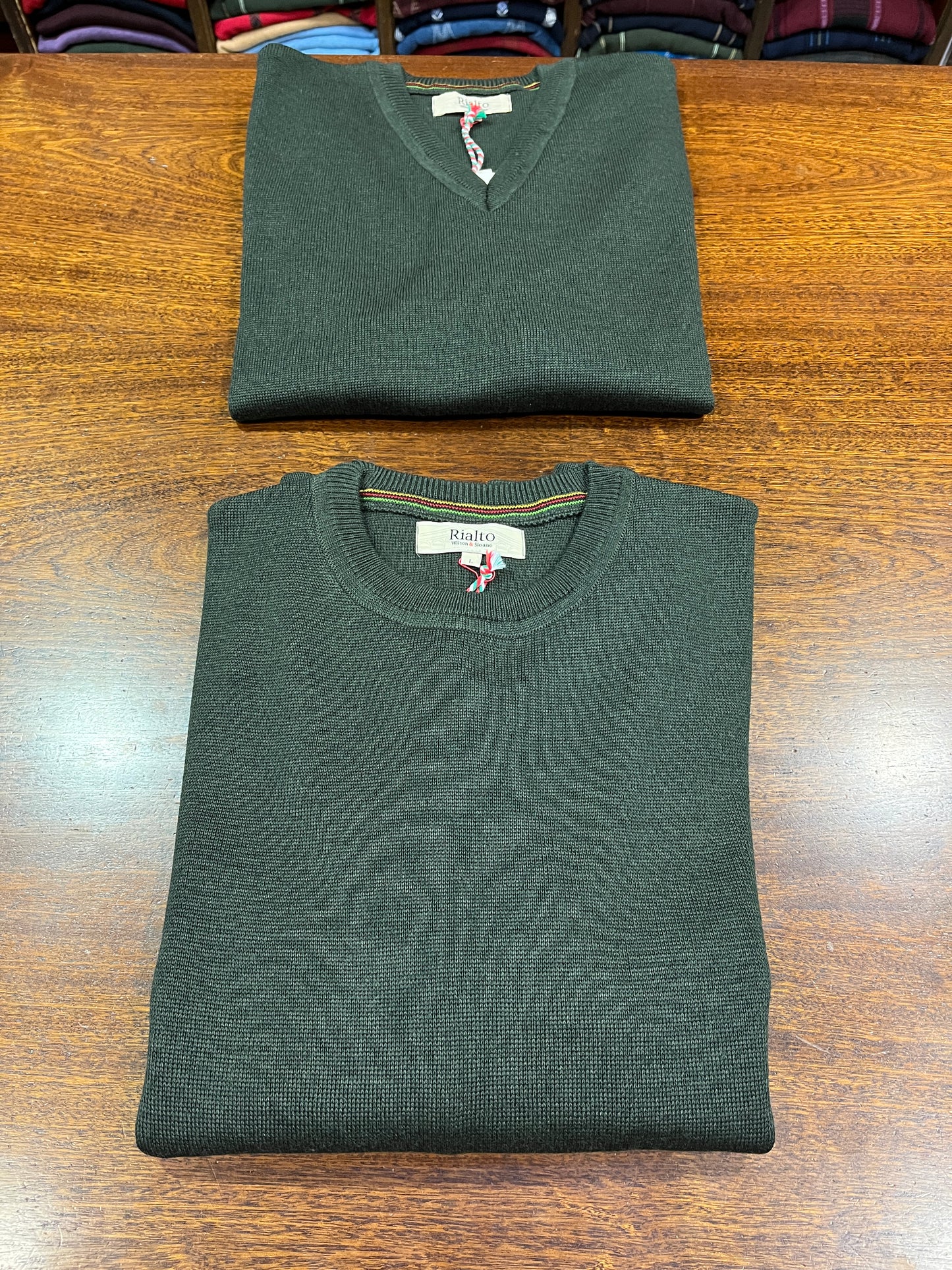 Wool Vee Neck